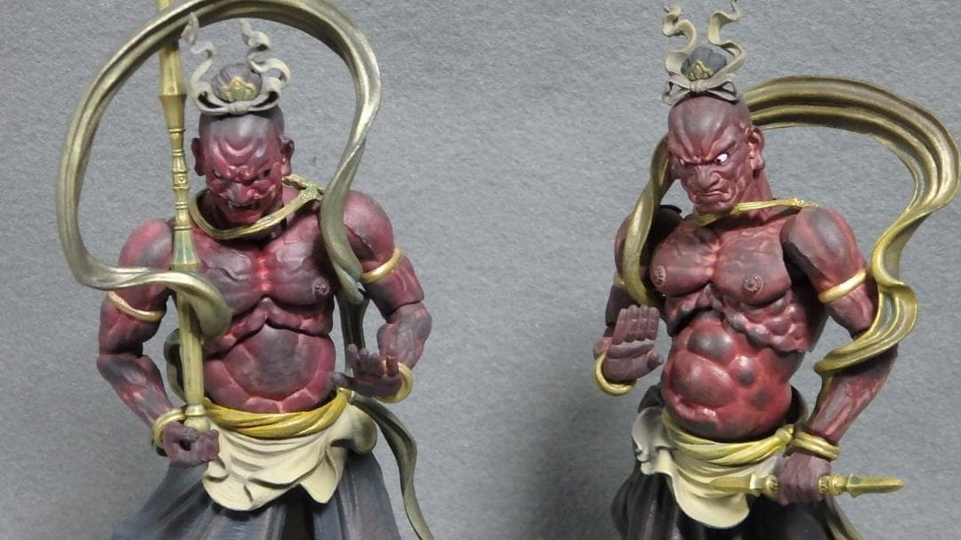 リボルテックタケヤ 金剛力士 阿形 吽形 タケヤ式自在置物 フィギュア 海洋堂 吽形を購入したら阿形も買うしなかないのであります』 海洋堂