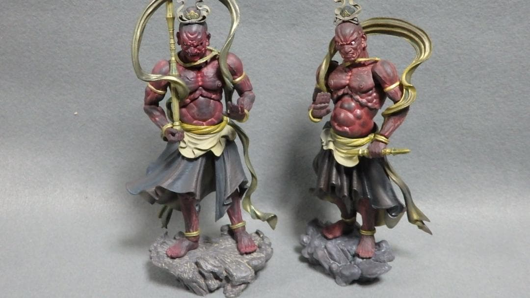 リボルテックタケヤ 金剛力士 阿形 吽形 タケヤ式自在置物 フィギュア 海洋堂