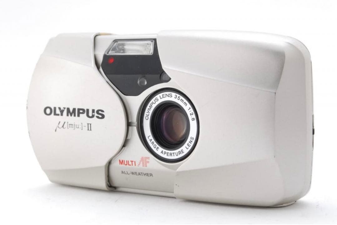 動作確認済】 OLYMPUS μ-II ［mju:］コンパクトフィルムカメラ