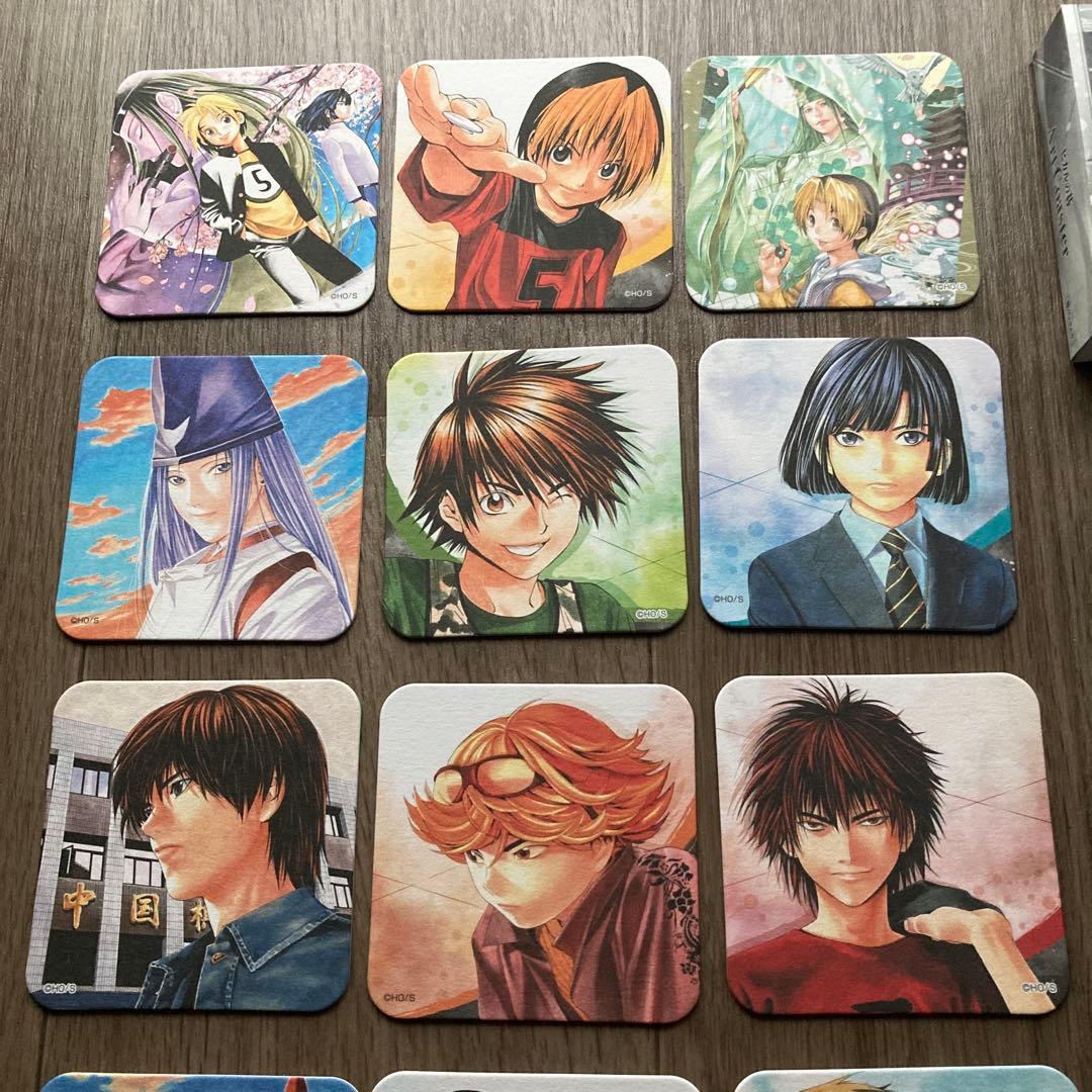 ※専用　小畑健展　ヒカルの碁　アートコースター　1BOX　8パック　全24種