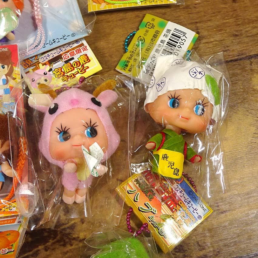 q-165s/bnit】キューピー ストラップ キーホルダー 20体 ご当地 - メルカリ