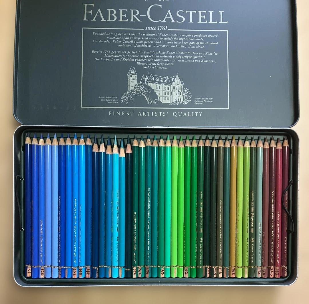 ファーバーカステル 120色 ポリクロモス 油性色鉛筆セット