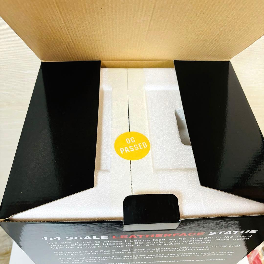 ⭐︎悪魔のいけにえ⭐︎新品未開封⭐︎1/4スケールスタチュー ⭐︎レザーフェイス⭐︎