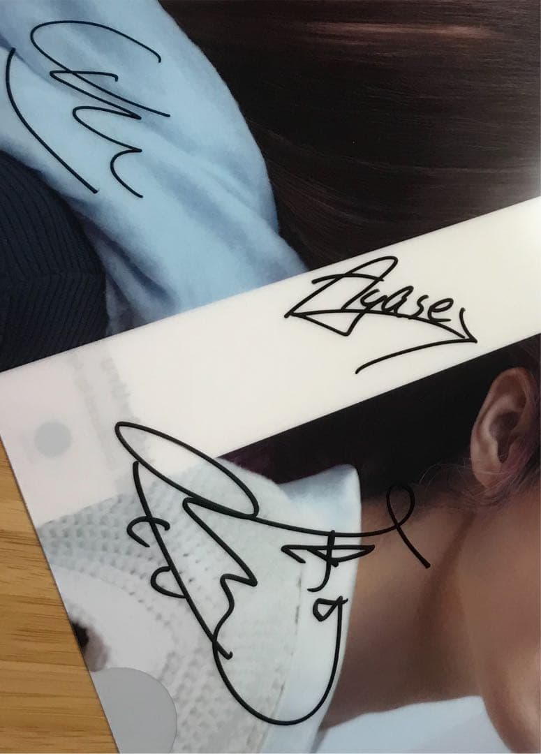 LiSA×Uru「再会」本人直筆サイン入り クリアファイル