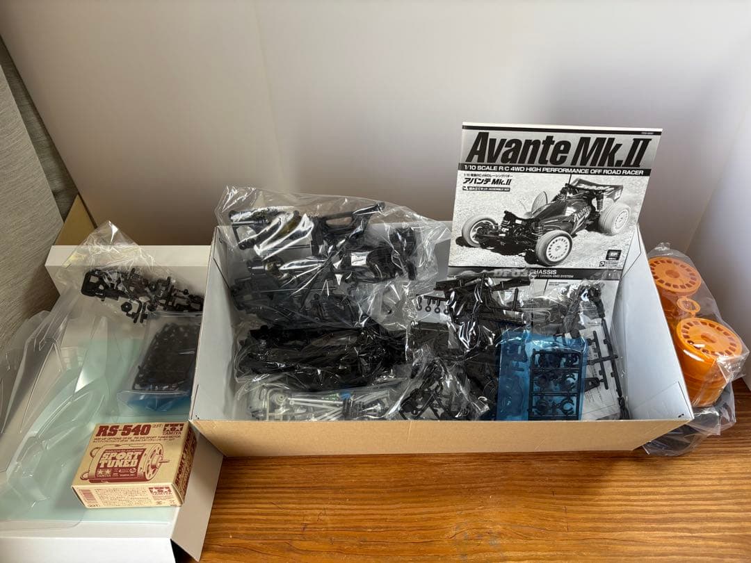 タミヤ 1/10 rc アバンテ mk.Ⅱ