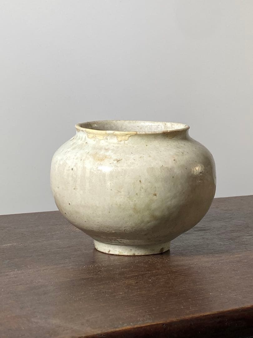 李朝 壺 小壺 白磁 花瓶 花生け