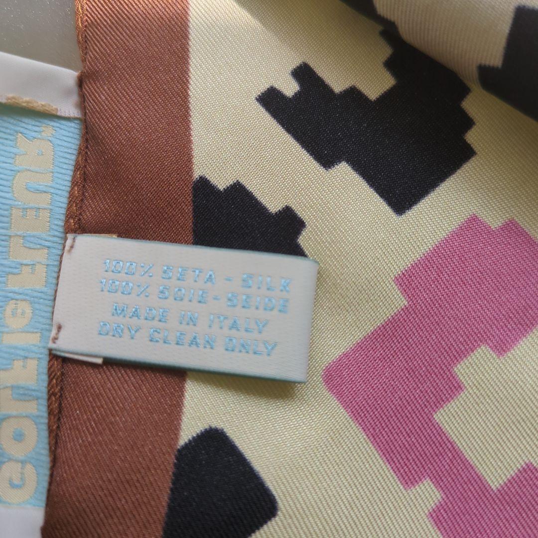 golf le fleur golf wang マルチカラー　スカーフ　シルク