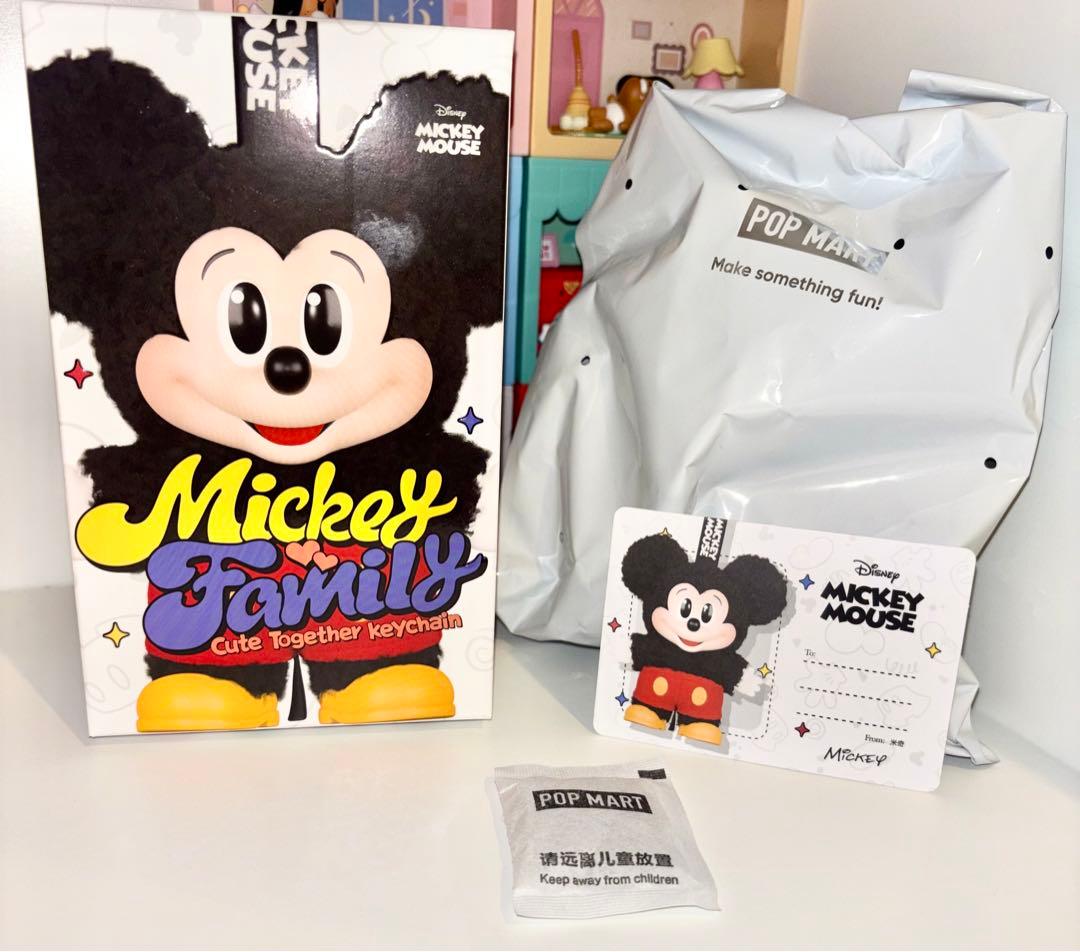 POPMART DISNEY ミッキーファミリーキュート ミニーとミッキーセット