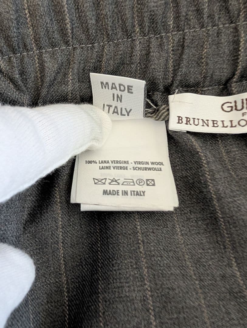 ブルネロクチネリ ウールスカート