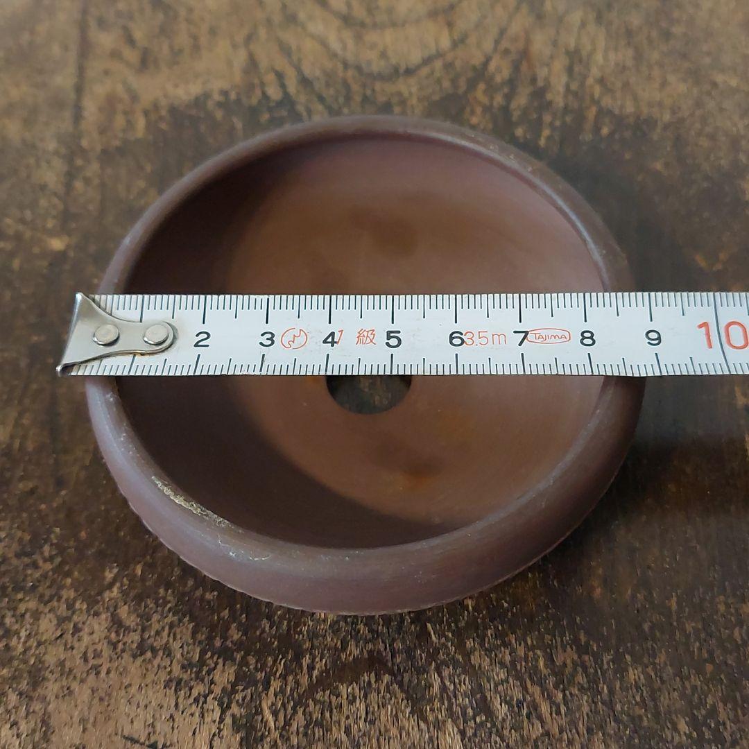 ☺️ミニ盆栽鉢　陶器　盆栽　鉢　落款あり