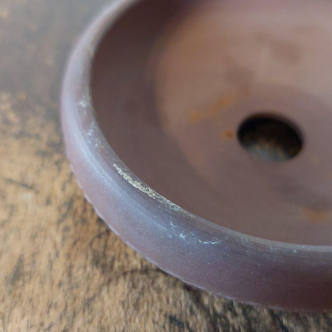 ☺️ミニ盆栽鉢　陶器　盆栽　鉢　落款あり