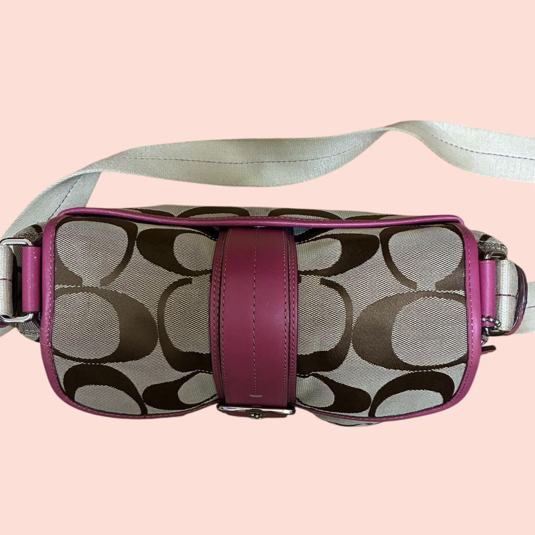 Y2K COACH コーチ 2way シグネチャー ハンドバッグ ショルダー