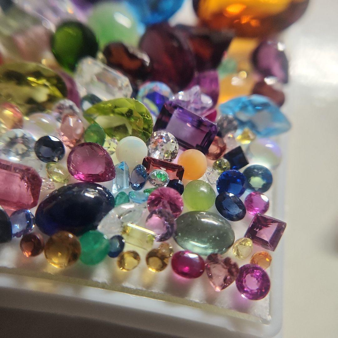 大量天然ルース他色石まとめ 2660