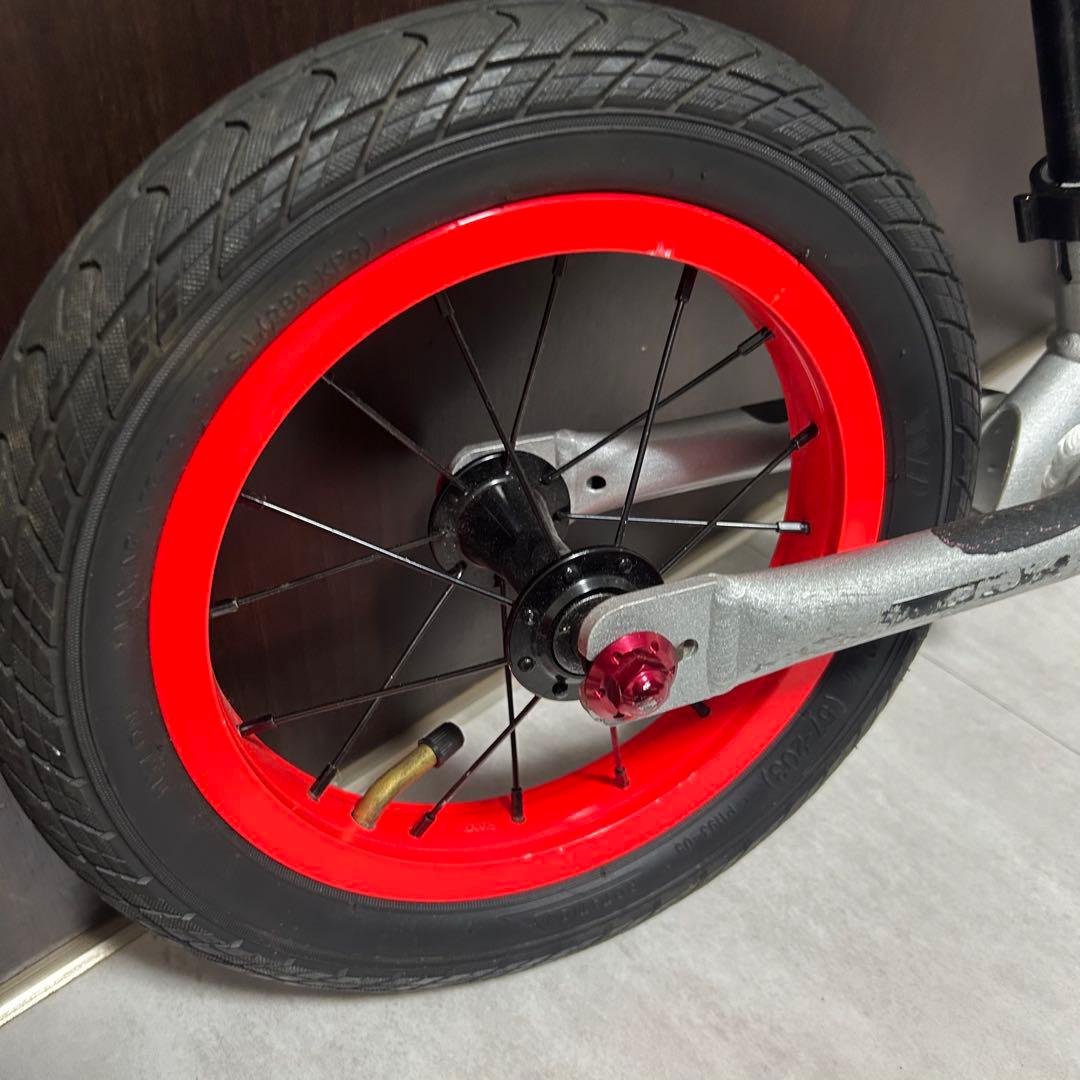 STRIDER PRO バランスバイク シルバー ストライダープロ 交換パーツ付