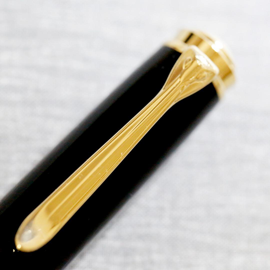 【美品 送料込み】ペリカン 万年筆 Ｍ８００ スーベレーン 緑縞 箱あり