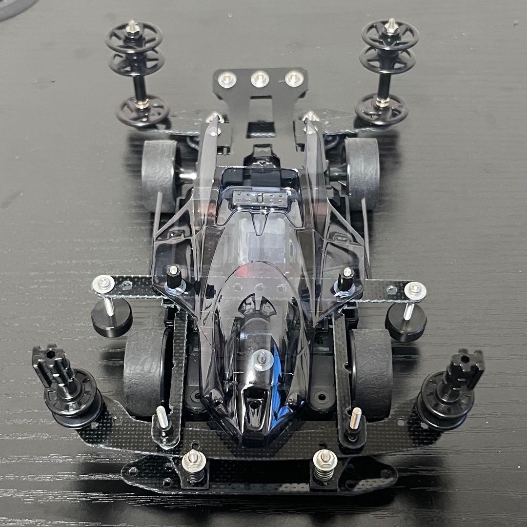 ミニ四駆 MSフレキ サンダーショット スモーク ATバンパー 提灯 ブラック