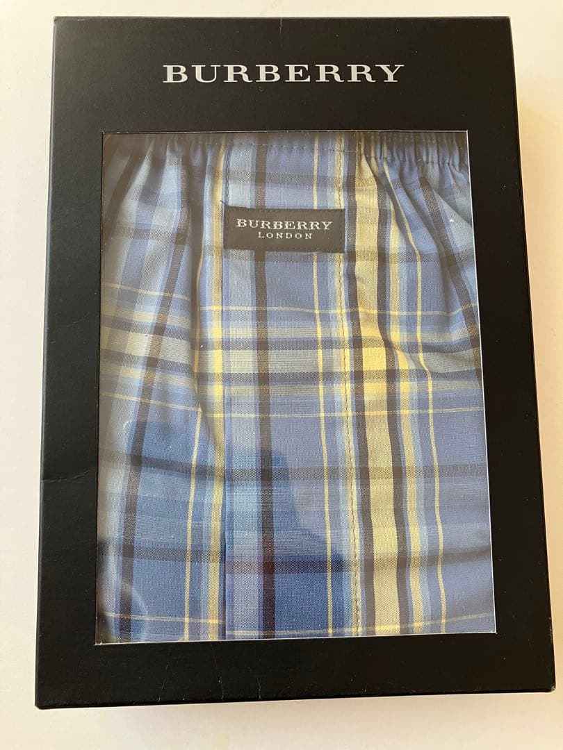 バーバリー BURBERRY チェック柄トランクス Mサイズ - メルカリ