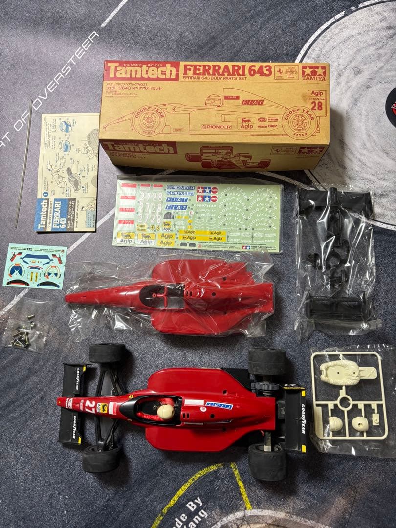 タムテック　フェラーリ643 （スペアボディ付き）