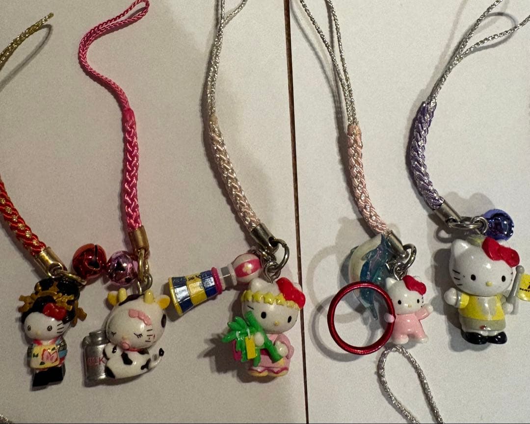 ご当地 キティ 根付け ストラップ 久光 Lifecella 67点 まとめ売り