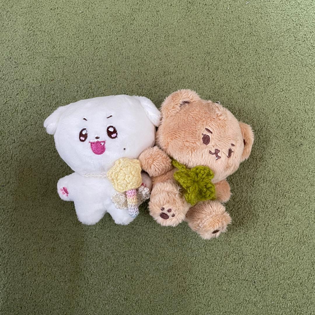 SEVENTEENミンギュ 10cmドール くま いぬ セット ポシェットおまけ