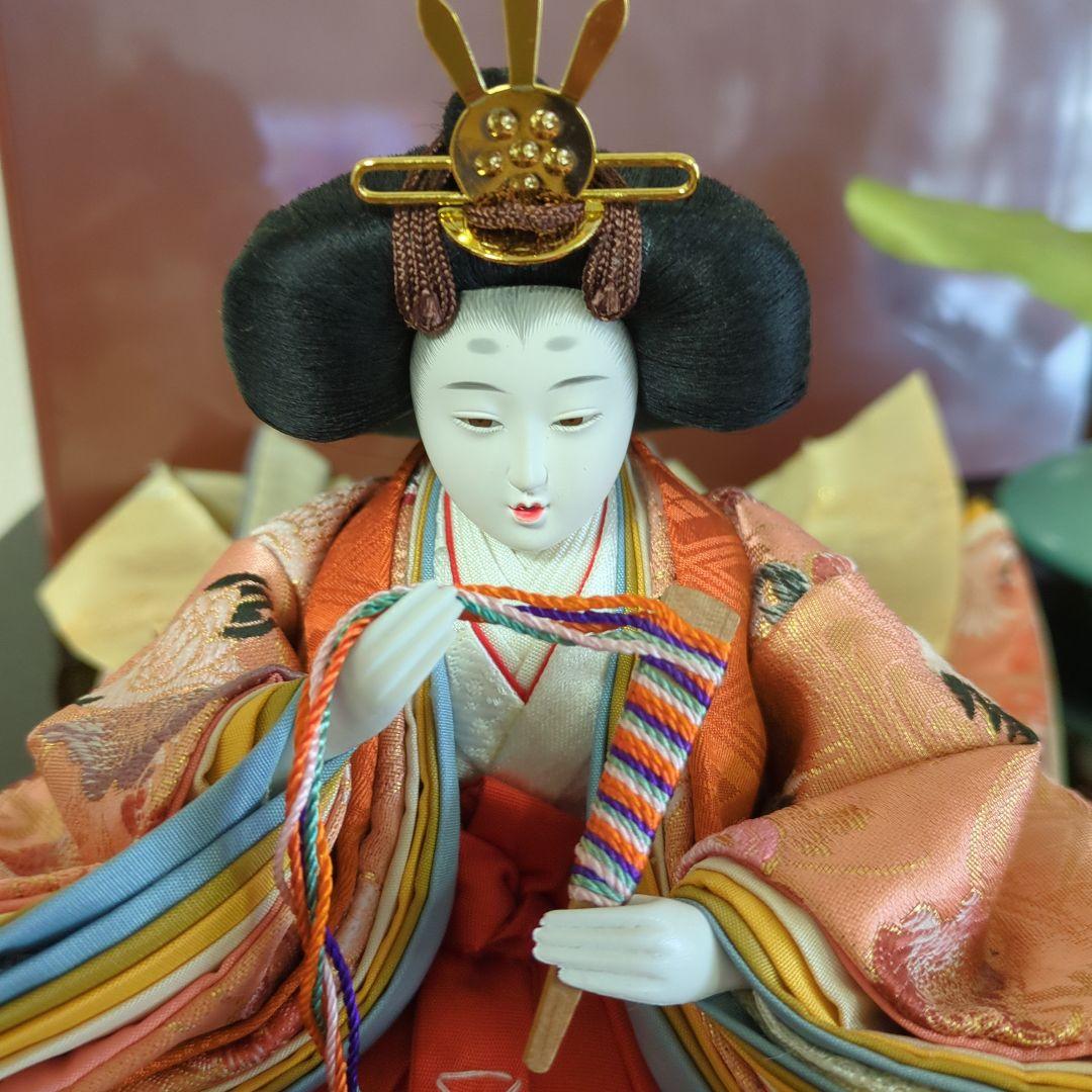 人形の秀月　平安絵巻雛　雛人形　ひな祭り（台とセットで割引あり）
