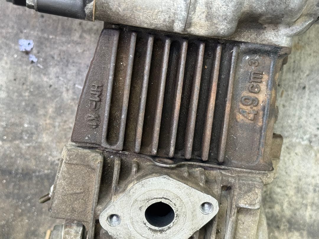 実働外し 角目シャリー（CF50E）12Vエンジン