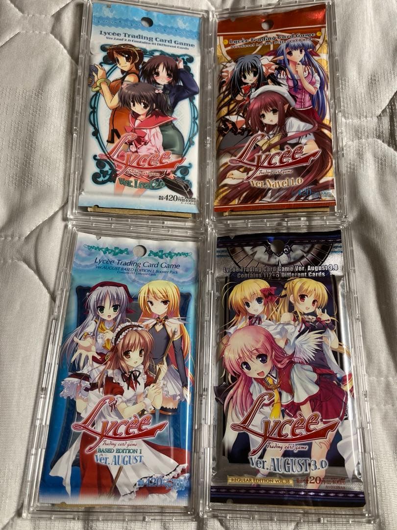 旧Lycee 未開封パックまとめ ケース入り