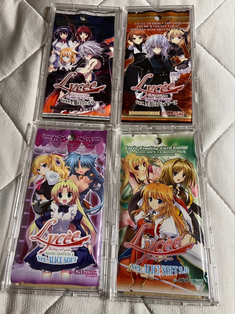 旧Lycee 未開封パックまとめ ケース入り