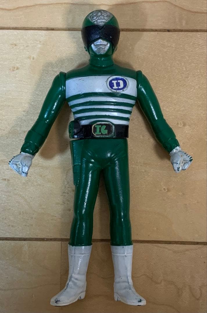 N*i様 デンジマン 戦隊ヒーロー ソフビ フィギュア セット 5体 ポピー