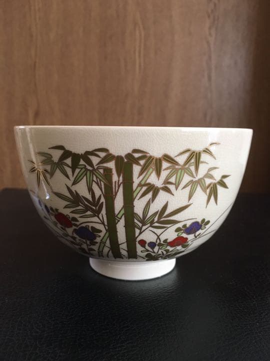 絵変わり 仁清茶碗セット（10客・ボール箱入）