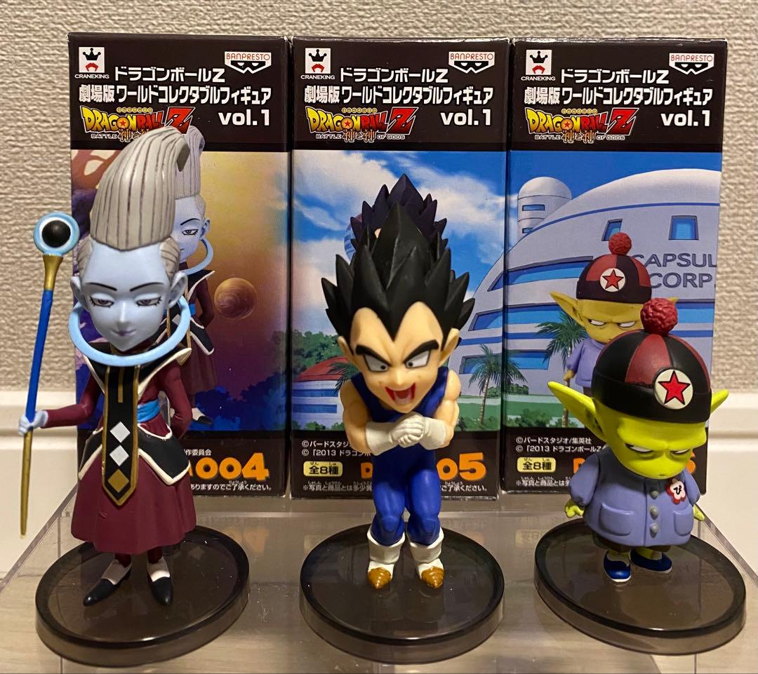 ドラゴンボールZ 劇場版 ワールドコレクタブルフィギュアvol.1 ・2・3・4