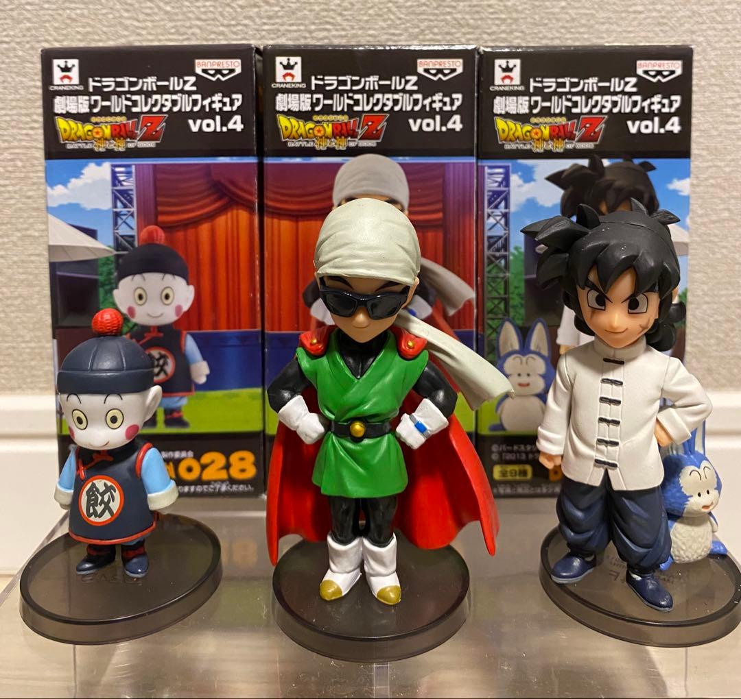 ドラゴンボールZ 劇場版 ワールドコレクタブルフィギュアvol.1 ・2・3・4