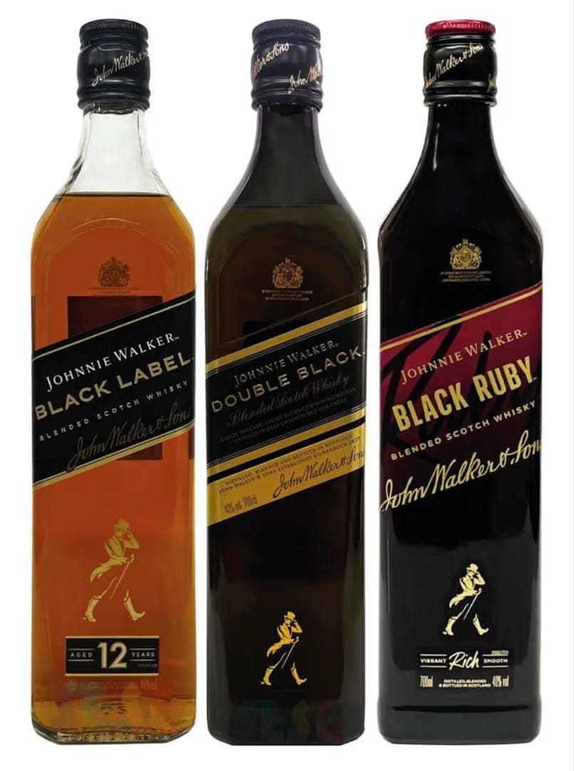 【正規品】ジョニーウォーカー3種セット ジョニーウォーカー 3種セット 700ml×3本｜格安・安いお酒の通販／配達