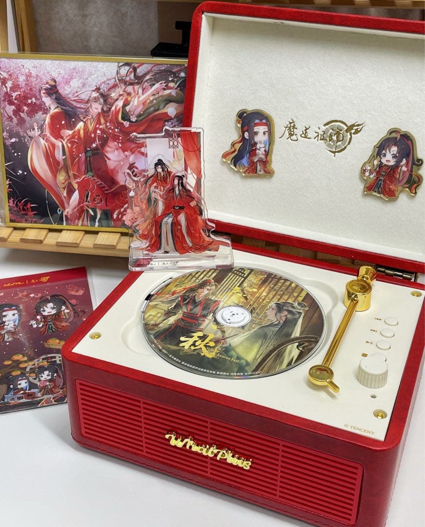 魔道祖師　CDプレイヤー　C300モデル　魏無羨　藍忘機　公式品