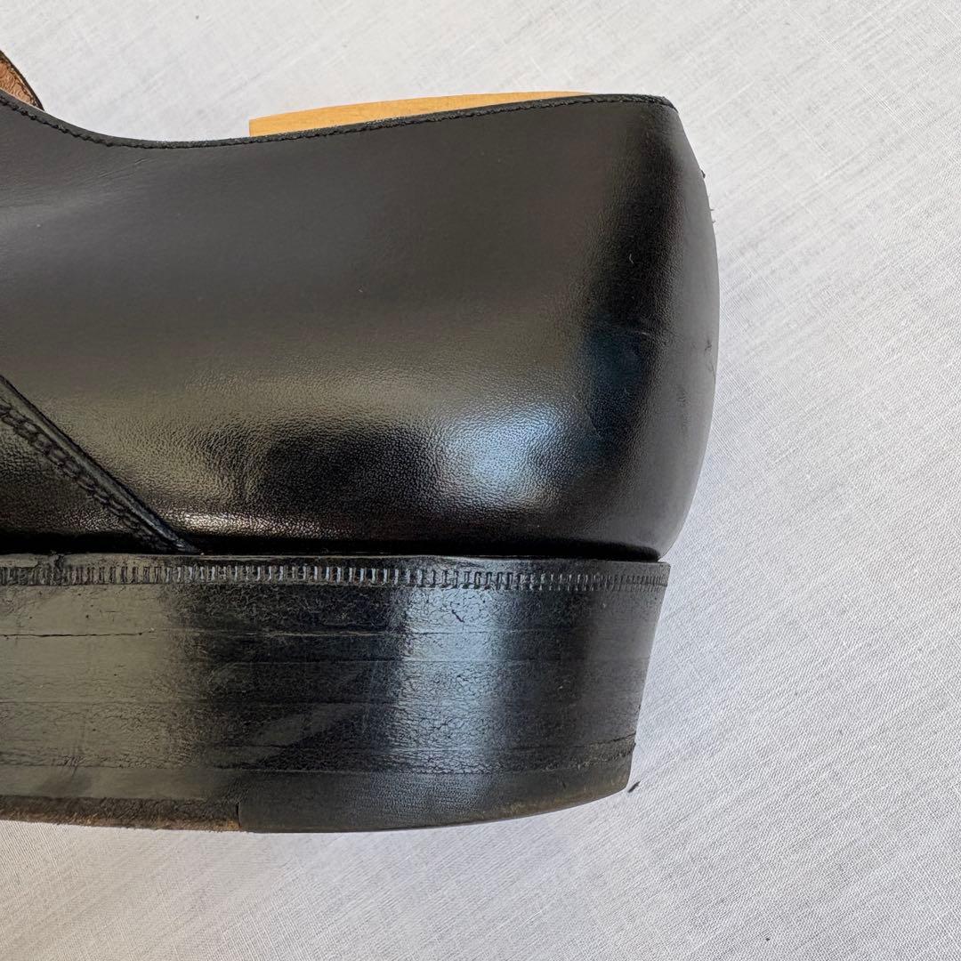 【美品】J.M.WESTON 7 EYELETS BLACK BOXCALF