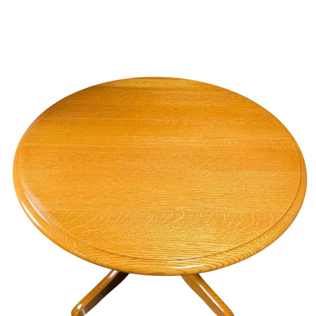 かえるHR766 柏木工　ラウンドテーブル　丸テーブル　ダイニングテーブル