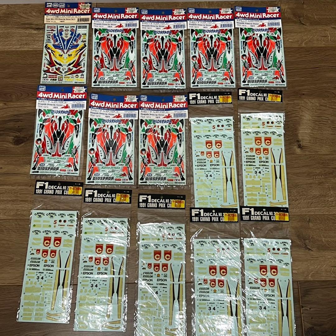 ミニ四駆 パーツ ステッカーなど まとめ売り