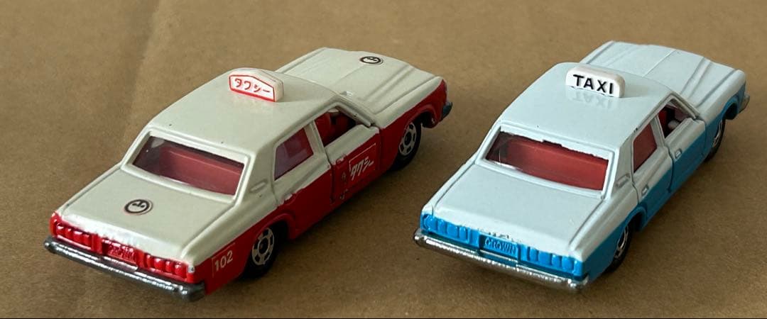 トミカ トヨタ クラウン タクシー 2台セット