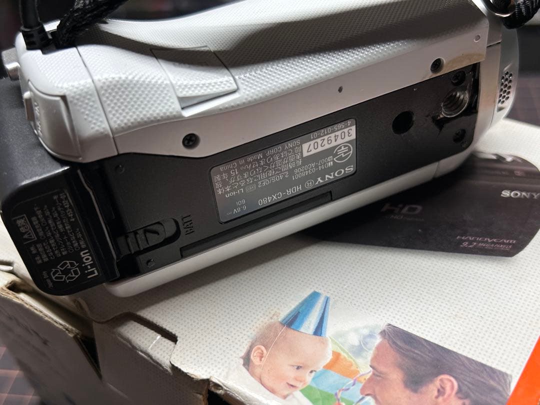 Sony ハンディカム ビデオカメラ HDR-CX480 メモリカード付64GB