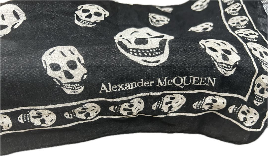 Alexander McQueen Classic Skull スカーフ