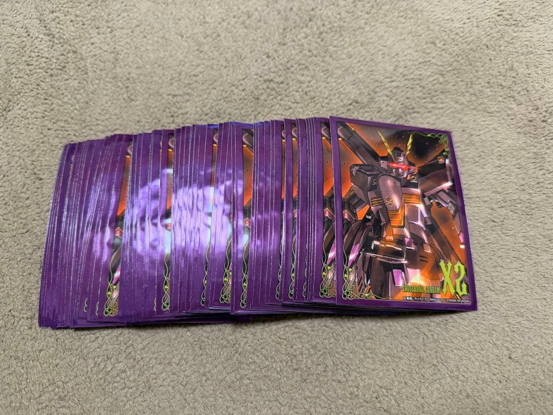 ほぼ未使用】クロスボーンガンダムX2スリーブ(60枚)ネグザ - メルカリ