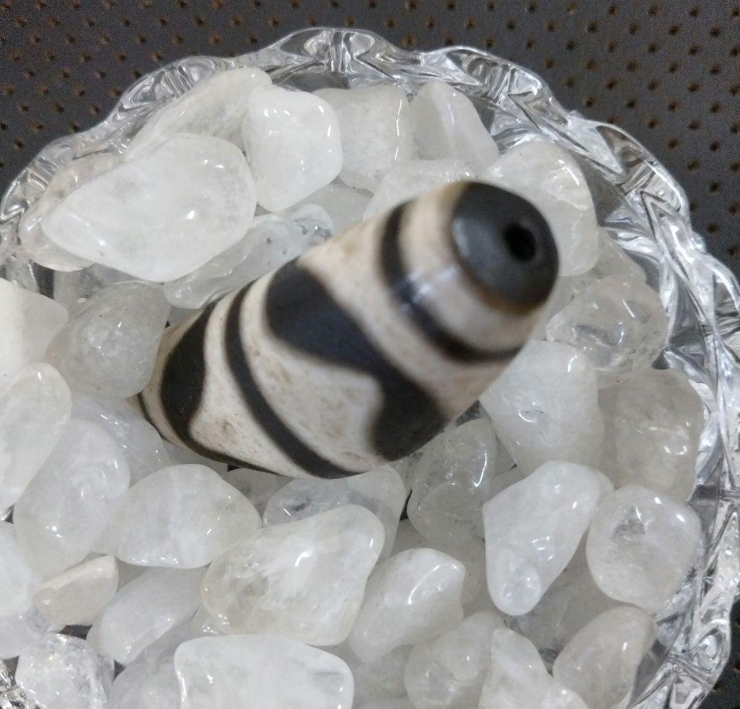 611天珠　湾月　双虎牙天珠　dzibeads！