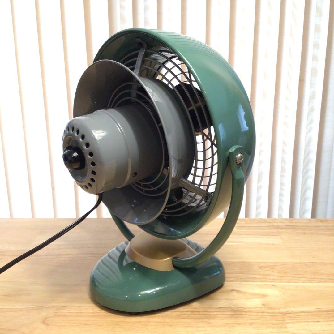 美品　ボルネード　VF20　サーキュレーター　復刻デザイン　アンティークグリーン
