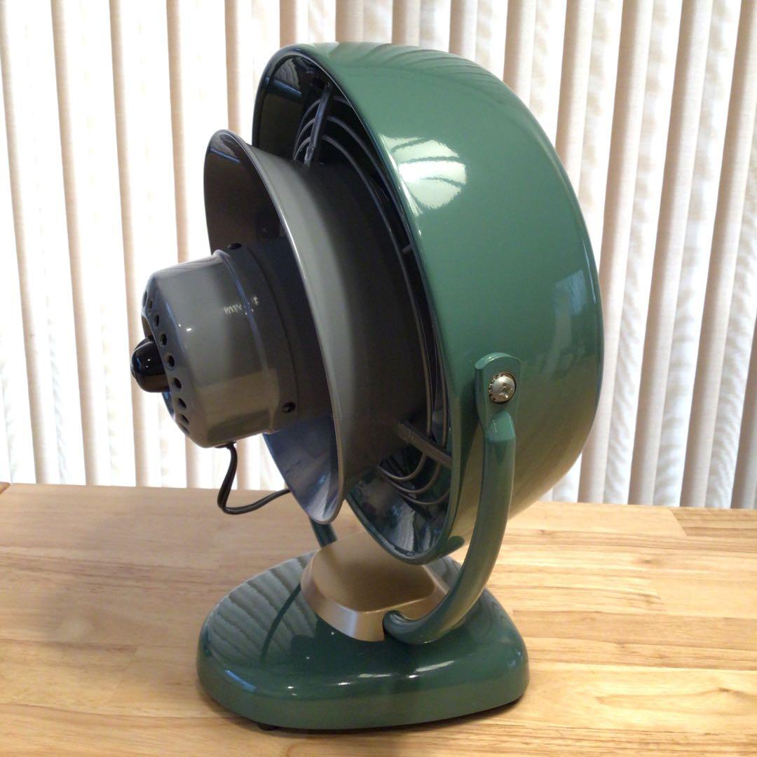 美品　ボルネード　VF20　サーキュレーター　復刻デザイン　アンティークグリーン