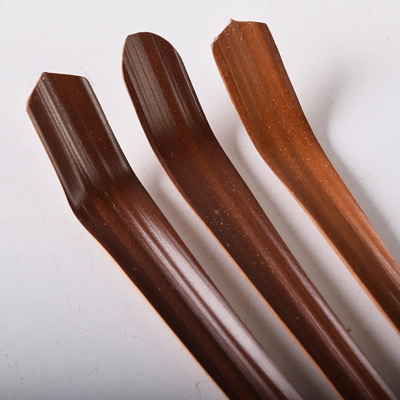 茶道具 宗公作 茶杓 銘「鶯笛」「花衣」など 六点 共筒共箱 V R8456