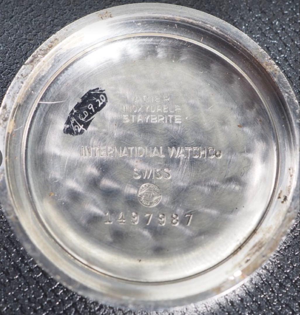 IWC オールドインター Cal.853 自動巻 ヴィンテージ ノンデイト