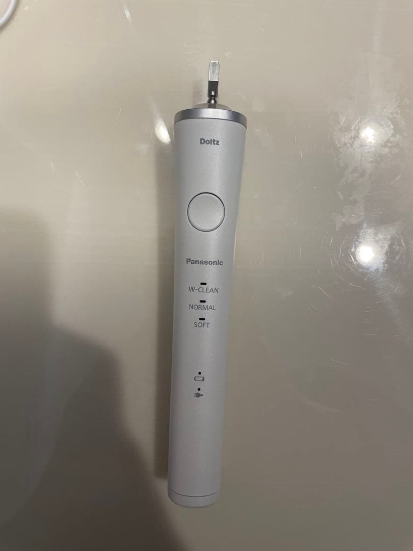 Panasonic 音波振動ハブラシ 歯ブラシ ドルツ EW-DP37-W（白）