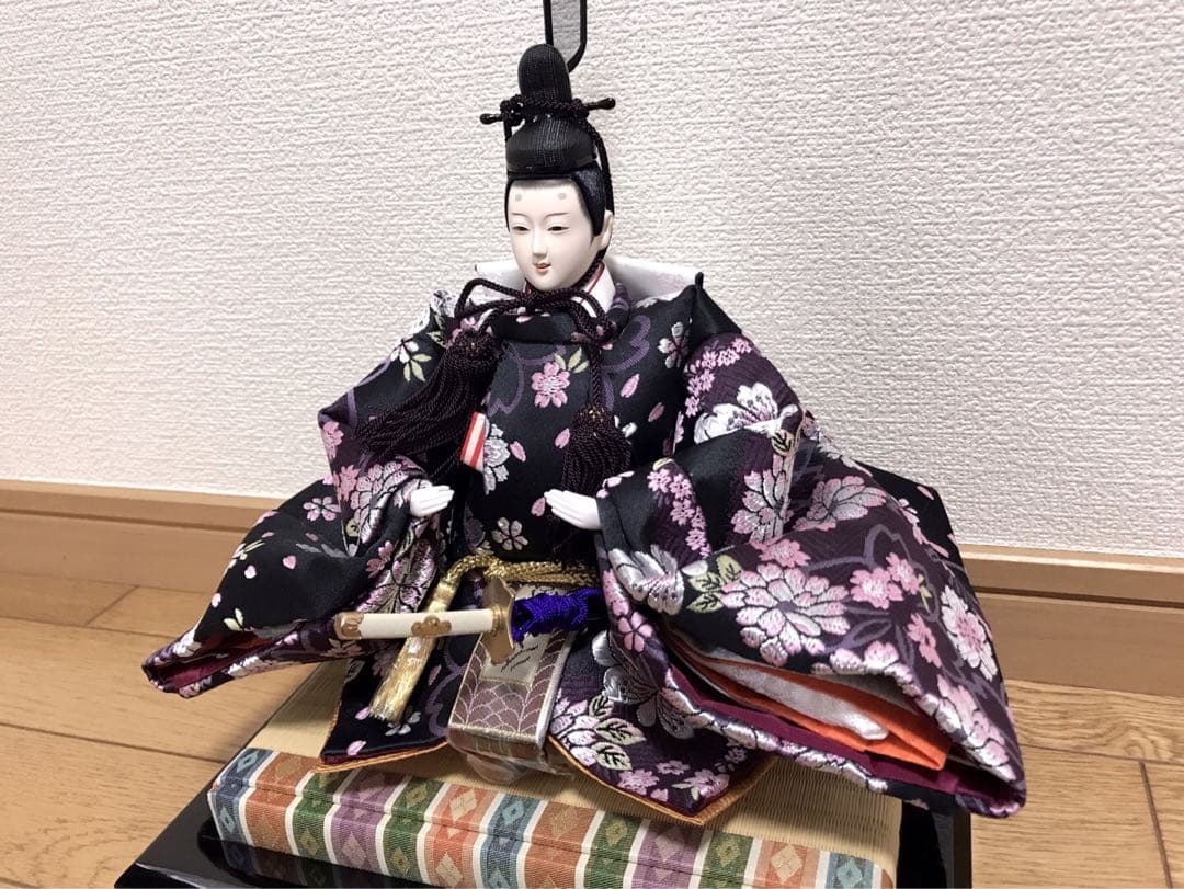 【希少レア】 京都西陣織　十二単衣　大上輝秀　雛司彩月　ひな祭り 雛人形 飾り