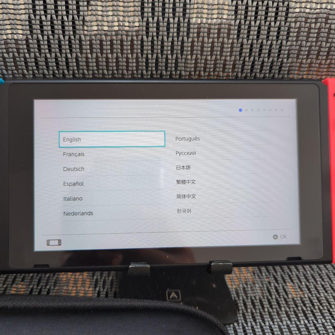 Nintendo Switch 本体 付属品完備　マリオカート8 MicroSD