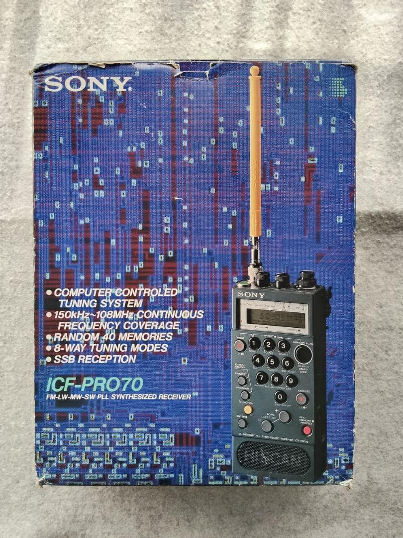 SONY ICF-PRO70 整備品 受信良好 美品 - メルカリ